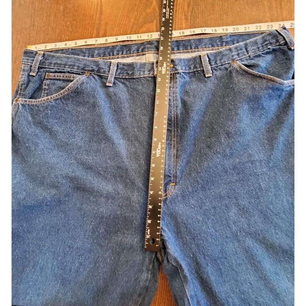 Vintage‎ Dickies Blue Denim Wide Leg Straight Jeans Mens Size 50
